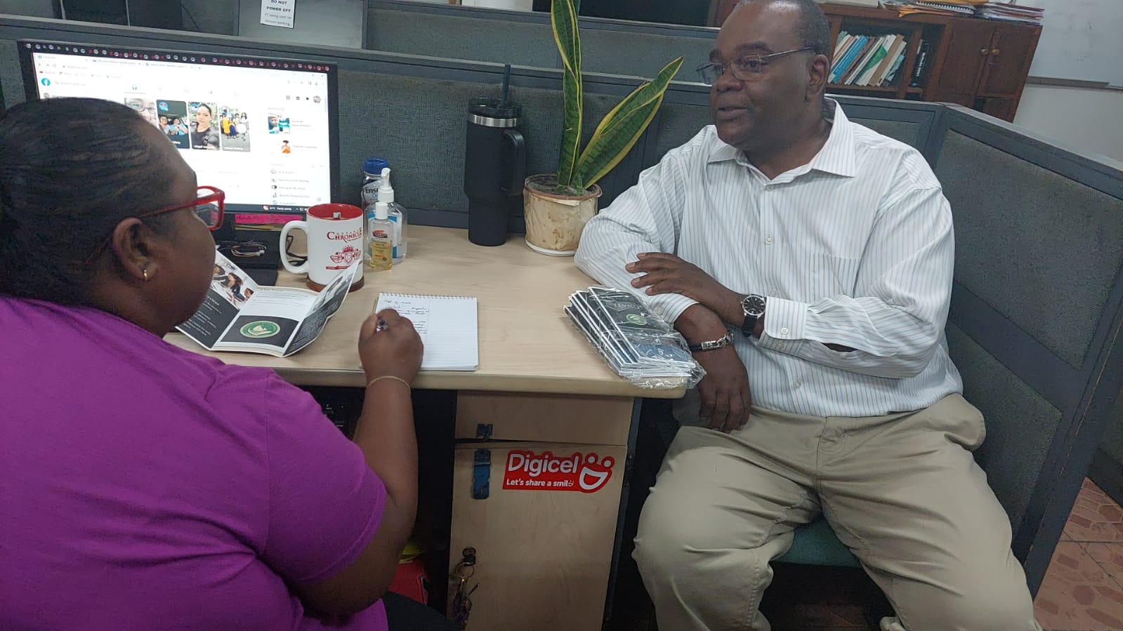 GNATA meeting with a business in Georgetown, September 2023