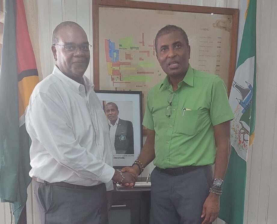 GNATA meeting with the Mayor of Georgetown, Alfred Mentore GNATA meeting with the Mayor of Georgetown, Alfred Mentore