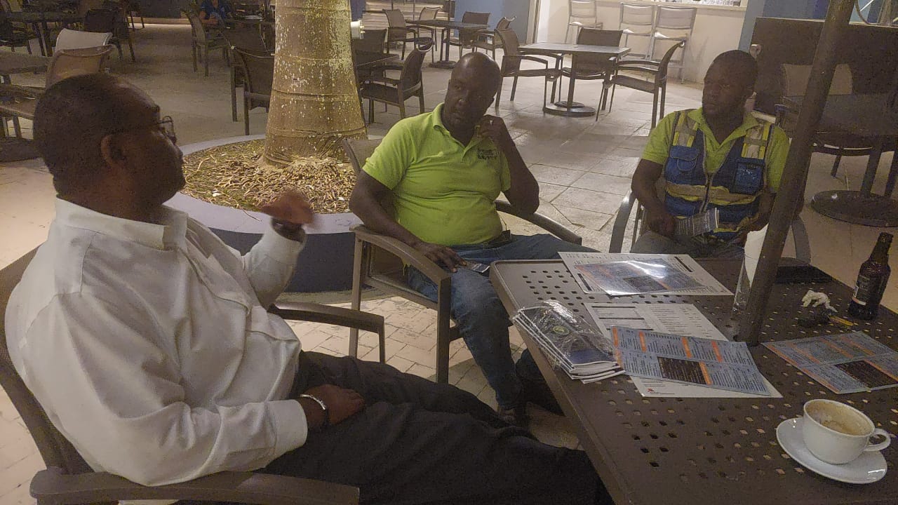 GNATA meeting with leaders of Guyana's business community, September 2023 GNATA meeting with leaders of Guyana's business community, September 2023