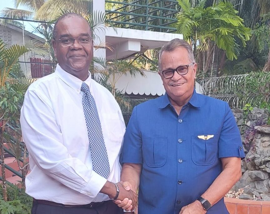 GNATA meeting with Guyana's National Security Advisor, Gerald Gouveia GNATA meeting with Guyana's National Security Advisor, Gerald Gouveia
